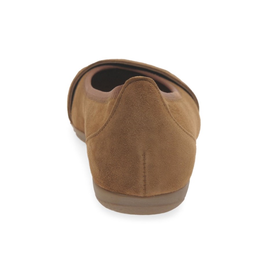 Ressemblance Dames Chaussures Gabor | Nouveau Daim Whisky Exclusif